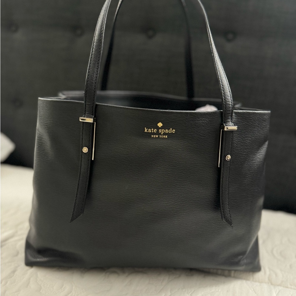 Kate Spade Large Tote Bag Pebbled Leather NWT - Picture 2 of 6